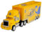FISAPBXC MC-Queen Camion Giocattolo, Modello di Auto Giocattolo Camion Portacontainer Macchinine in Metallo Pressofuso per Bambinigiocattolo Auto da Corsa per Bambini dai 3 Anni in su Regalo(Giallo)