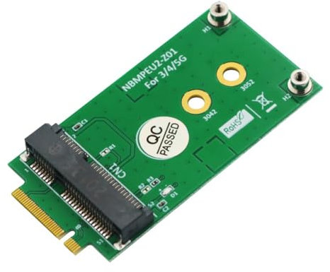 SOFORFREEM Interfaccia chiave NGFF M.2 B a scheda adattatore wireless Mini PCI-E MPCIE per modulo gsm 5G 4G 3G LTE slot per scheda SIM Nano