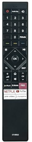 CT-95012 VINABTY Replace Infrared Remote Control Fit for Toshiba Audio/Projector 4K Ultra HD Smart LED TV 65U8080 CT95012