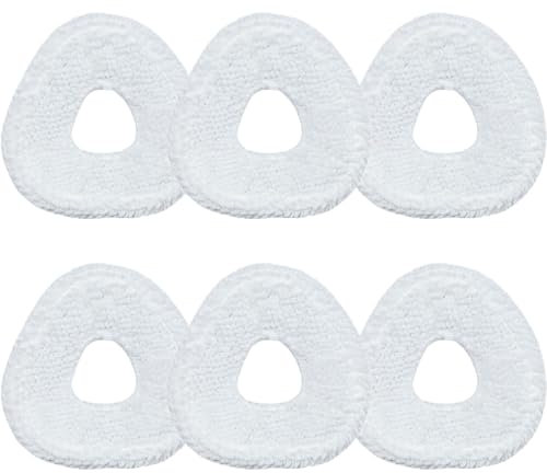 Frexusuent Lot de 6 serpillères de rechange pour aspirateur robot Narwal Freo X Ultra/J4, lavables et réutilisables en microfibre