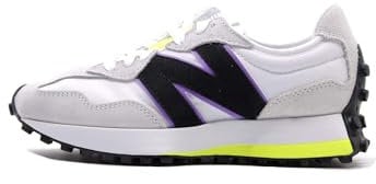 New Balance WMNS WS327NB col Bianco Nero Lilla Lime Bianco Nero Lilla Lime/36 1/2