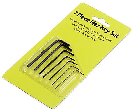 7Pcs 0.7Mm-3Mm Mini Hexagon Hex Allen Key Set Wrench Screwdriver Tool Kit Good Service Nice Processed