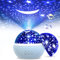 Proiettore Stelle Soffitto, proiettore galassia 8 Colori, Proiettore Cielo Stellato Bambini, 360° Rotazione Led Proiettore, Lampada Proiettore Per Neonati, Regali Natale, Compleanno Regalo (Blu)