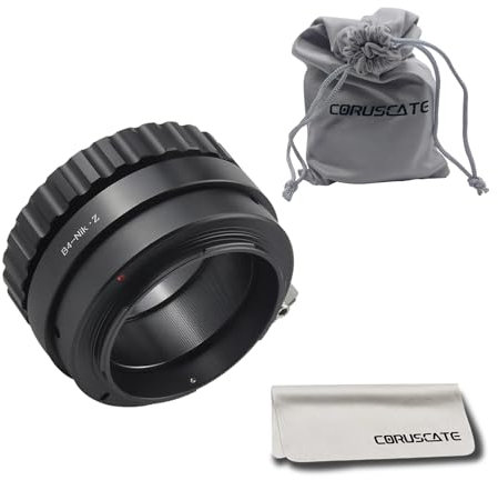 B4 (2/3)-NIK/Z Lens Adapter,Compatible B4 (2/3) Lens to Nik/Z Mount Camera Body Compatible with Nik/Z fc, Z30, Z9, Z8, Z6, Z7, Z5, Z50+with Tripo+Lens Cleaning Cloth