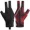 IKOPFLN 2pcs billard handschuh 3-Finger Pool Handschuhe rutschfeste, Gloves Wear-Resistant, Billiard Pool Cue Gloves Non Slip, Offene DREI Finger Pool Handschuhe Leicht für Männer und Frauen