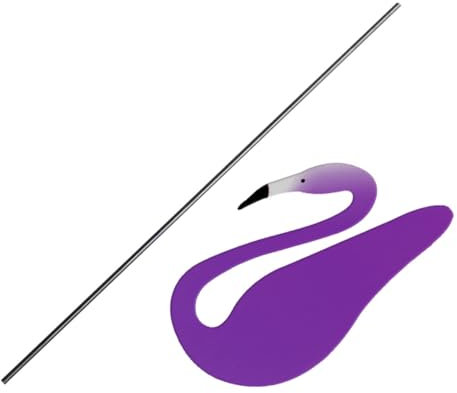 Kisangel Moulin À Vent Flamant Rose Ornement De Jardin Extérieur Article Décoratif De Fête