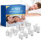 Pince Nez Anti Ronflement, pour Faciliter la Respiration, Pince-Nez Réutilisable pour Dormir Mieux(Translucide)