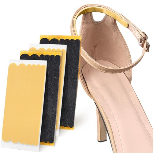 COYUN 24 inserti antiscivolo per tallone, da donna, cuscinetti adesivi per tallone, cuscinetti per scarpe, protezioni per piedi per talloni da donna