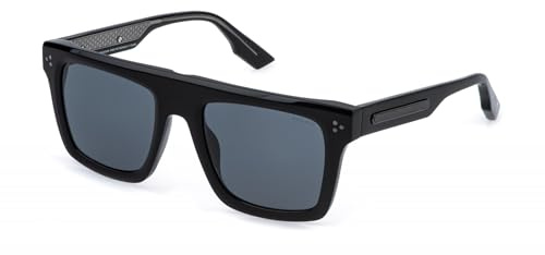Police SPLR47M Brille, glänzend schwarz, regulär, Unisex, Erwachsene