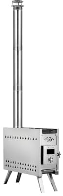 OPFVUJIKX Folding Wood-fired Sauna Stove For Outdoor Camping Tent Heater And Indoor Saunaroom for Home Spa