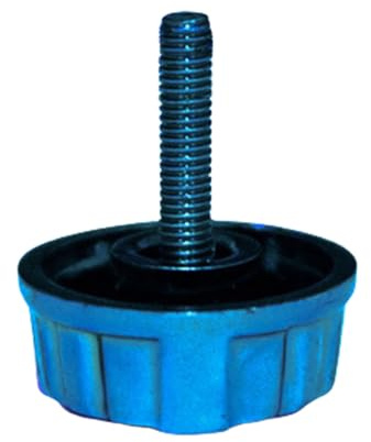 lazyfun Fishing Reel Handle Screw Caps Half Metal Nut Spining Button Screw for Fishing Reel Grip Nut