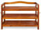 Casaria® Schuhregal mit 3 Ebenen 85x26x62cm FSC®-Zertifiziert Akazien Holz Massiv Bad Diele Flur Bad Schuhschrank Schuhaufbewahrung Schuhständer Braun
