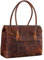 STILORD 'Carrie' Handtasche Shopper Damen Leder Umhängetasche Groß Bowling Bag Handtasche Hobo Bag Tote Tasche Schultertasche für Frauen Vintage Echtleder, Farbe:prestige - braun