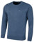 Calvin Klein Mens Crew Neck Sweater - Denim Marl - M