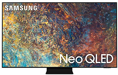 Samsung QE65QN95AAT Smart TV 65 Neo QLED 4K, Ultra HD, Wi-Fi, Carbon Silver, 2021 (Ricondizionato)