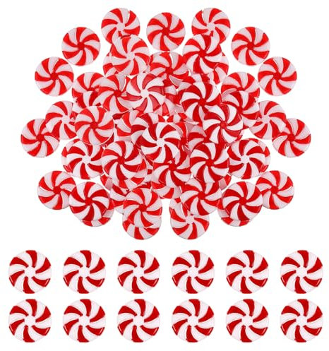 Weihnachten Ornament Swirl Candy Girlande Weihnachten Baum Anhänger pfefferminz bonbons Dekorationen Home Party Dekoration