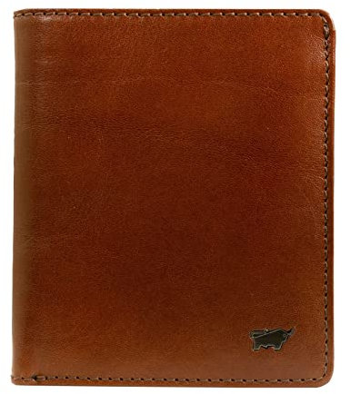 BRAUN BÜFFEL Herren RFID Geldbörse aus echtem Leder Country - Hochkant Portemonnaie - 8 Kartenfächer - Braun