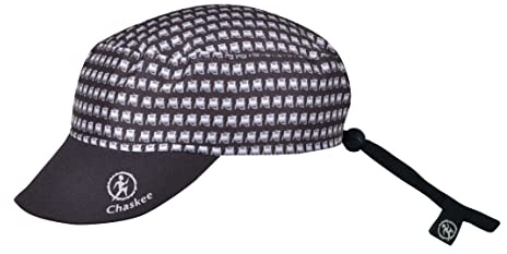 Chaskee Reversible Cap Black&White UV-Schutz (Fancy Squares)