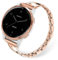 TRUMiRR Ersatz für Garmin Venu 3S/Venu 2S/Vivoactive 4S/Vivomove 3S Damen Armband,18mm Metall Masche Edelstahl Uhrenarmband Ersatzband für Fossil Damen Q Venture HR Gen 4/Gen 3,Withings Steel HR 36mm