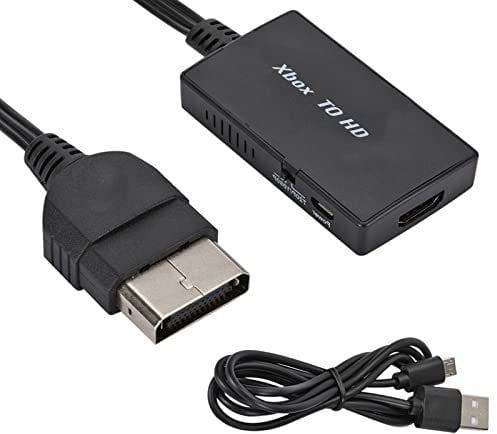 SOONHUA Convertidor HDMI, para Xbox a HDMI Convertidor Cable HDMI, Cable adaptador HD Soporte 1080P/720P Compatible con Xbox Original