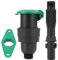 Nimomo Vanne de raccord Rapide en Plastique, Admission d'Eau, 3 Pièces Polyvalente G3/4 d'Eau Aménagement Paysager Irrigation la Pelouse Couplage