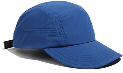 CLAPE 5 Panel Cap Herren Damen Nylon Baseball Cap Schnelltrocknend Basecap Leicht Sport Caps UPF50+ Schildkappen