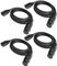 Replaceable Headset Cable for Clear-Com 110(5ft), XLR Connector Microphone Headphone Cord for Clear-Com CC-300-X4 CC-110-X4 CC-220-X4 CC-400 Headsets, 4 Pin XLR Female Adapter Headphone Wire(4 Pack)
