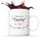 Planetee Tasse personnalisable Voici une femme au top : Mug Café ou Thé Drôle et Original | Idée Cadeau Personnalisée