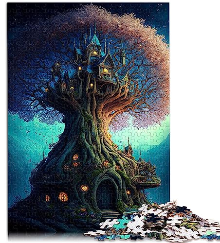 Puzzle für Erwachsene, Märchen-Puzzle, 1000 Teile, für Erwachsene und Kinder ab 12 Jahren, Papppuzzle, Lernspiele, Heimdekoration, Puzzle. Größe: 26x38cm