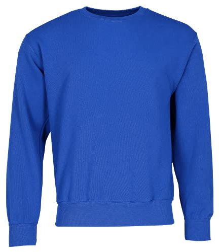 Fruit of the Loom Classic Set-In Sweat + GRATIS MyShirt Stoffbeutel, Farbe:royal + GRATIS MyShirt Stoffbeutel, Größe:M