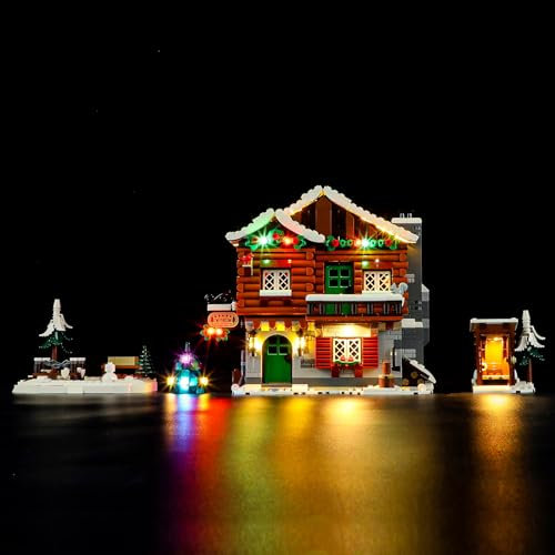 YEABRICKS LED Licht für Lego-10325 Icons Almhütte Bausteine Modell (Lego set nicht enthalten)
