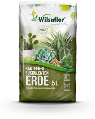 JSM - Wilsaflor® Kakteen- und Sukkulentenerde 10 x 5 L