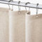 Awellife Extra langer Leinen-Duschvorhang, 228,6 cm, Beige, Boho, Bauernhaus, Duschvorhänge für Badezimmer, Stoff, cremefarben, extra lang 183 x 228,6 cm (B x L)