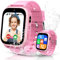 Smartwatch Kinder 4G, IP68 Wasserdicht Smartwatch Kinder GPS und Telefon, Kinderuhr mit GPS Videoanrufe Voice Chat SOS Spiele Kamera Taschenlampe Wecker, Geschenk für Mädchen und Jungen 3-12 Jahren
