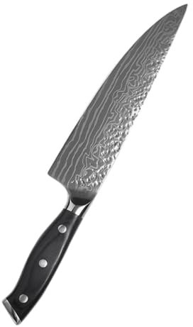 ABOOFAN Cuchillo Carnicero Profesional Cortador De Chef Acero Inoxidable Color