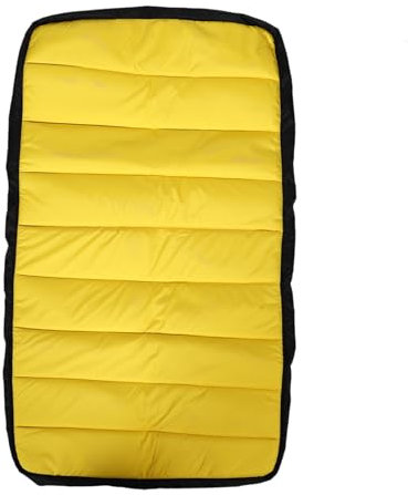 NUSITOU Accessoires De Tracteur En Coton Accessoires De Tracteur D'Équitation Protecteur De Siège De Tracteur Housses De Tondeuse À Gazon En Polyester Jaune