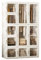 MAYIBOX Zusammenklappbarer Kleiderschrank,104x170x50cm, schnelle Montage, vielseitiger Schrank mit Kleiderstange und Magnettüren, perfekt für Schlafzimmer und Wohnzimmer, weiß transparente Türplatte