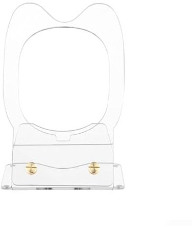 Lastdaytime Support de haut-parleur en acrylique pour JBL pour clip 4/5, support de haut-parleur de bureau, support de haut-parleur de bureau, base antidérapante, 17 x 11 x 4 cm (transparent)