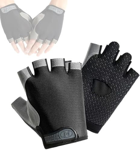 KYLOS Guantes De Levantamiento De Pesas, Protección Completa De La Palma, Guantes De Entrenamiento Para Gimnasio, Ciclismo, Ejercicio, Transpirables
