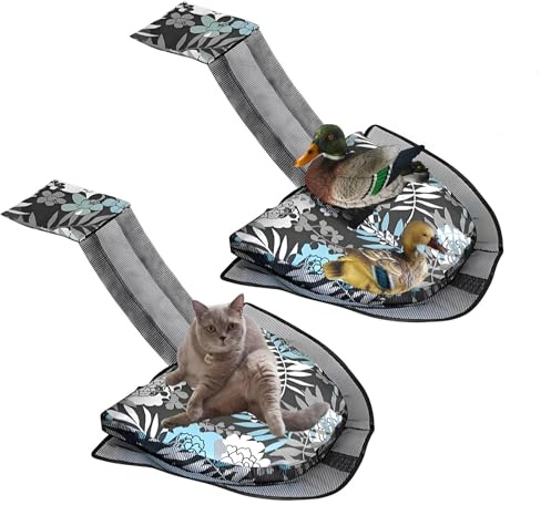 2 pièces de rampe de sauvetage pour animaux de compagnie pour piscine, rampe de sauvetage pour animaux de compagnie pour piscine, rampe de sauvetage pliable en tissu Oxford pour grenouilles