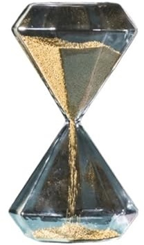 Sablier Or plusieurs tailles(9.5 * 16.5cm)