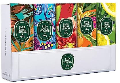 Mini Eau de Cologne - Lot de 5 flacons en verre de 16 ml