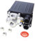 ORAZIO Interruttore di Controllo della Pressione del Compressore d'Aria G1/4 220V 16A 3 Porte Monofase con Viti per Valvola di Controllo della Pompa Compressore d'Aria 214124