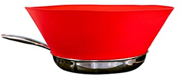 Frywall 8 (Small) - Red - Splatter Guard, as Seen on Shark Tank