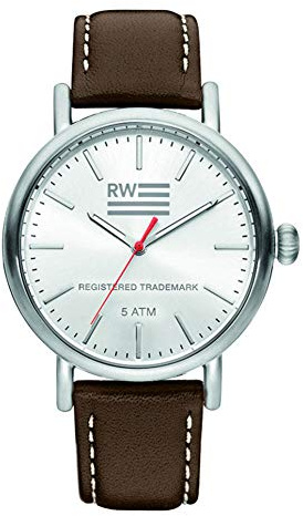 River Woods Men's Watch Leather Yukon