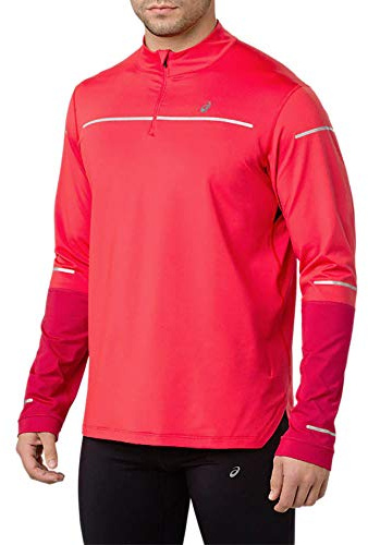 ASICS Lite-Show Winter Half-Zip T-Shirt Homme