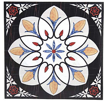 Wytino Adesivi per Pavimento,10pcs Adesivi per Piastrelle Cucina in PVC,Autoadesivi Adesivi per Cucina Decorativi 3D,Adesivi Piastrelle Bagno,Decalcomanie per la casa 12 * 12cm(#5)