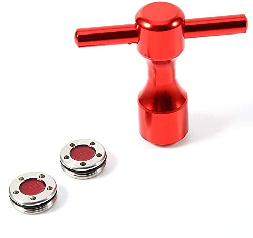 Golf Wrench, Red Golf Putter Weights & Golf Wrench Spanner Tool for Putters(20g)