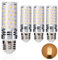 YUIIP E27 LED Lampe, 880LM No Flicker, 8W LED Glühbirne Ersetzt 60W-100W Glühlampe Mais Lampe, 360° Abstrahwinkel Maiskolben Birnen, AC 220V-240V, Nicht Dimmbar, 4er-Pack (Warmweiß 3000K)