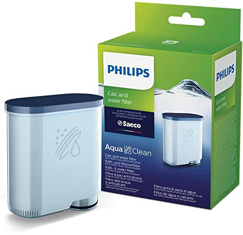 Philips Saeco AquaClean - Confezione da 4 filtri per acqua, 1+ anno/i di fornitura